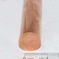 picture of copper rod 1.00 inch diameter