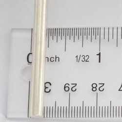 picture of sterling silver rod 0.194 inch diameter